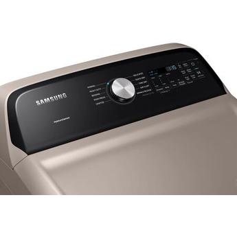 Samsung DVE50T5300C 27 Inch Electric Dryer with 7.4 cu. ft. Capacity — thumbnail 2