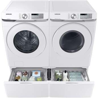Samsung DVE51CG8000W 27 Inch Electric Dryer with 7.5 cu. ft. Capacity — thumbnail 15