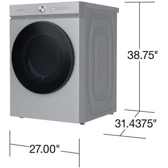 Samsung DVE53BB8700T Bespoke Series 27 Inch Electric Dryer with 7.6 cu. ft. Capacity — thumbnail 11