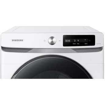 Samsung DVG45A6400W 27 Inch Gas Dryer with 7.5 cu. ft. Capacity — thumbnail 10