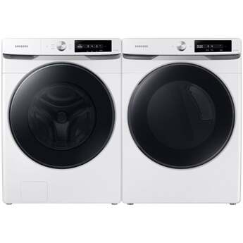 Samsung DVG45A6400W 27 Inch Gas Dryer with 7.5 cu. ft. Capacity — thumbnail 2