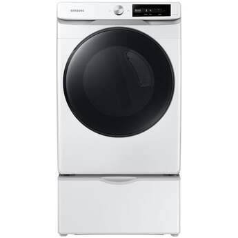 Samsung DVG45A6400W 27 Inch Gas Dryer with 7.5 cu. ft. Capacity — thumbnail 22