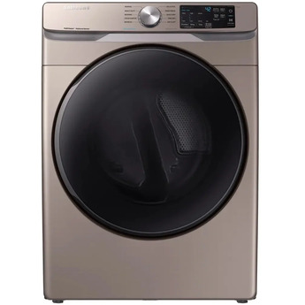 Samsung 27" 7.5 cu. ft. Champagne Stackable Natural Gas Front Load Dryer with Steam Sanitize - Energy Star