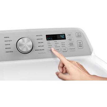 Samsung DVG45T3400W Gas Dryer with 7.4 cu. ft. Capacity — thumbnail 6