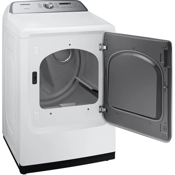 Samsung 27" 7.4 cu. ft. White Natural Gas Front Load Dryer with Steam Sanitize - ADA Compliant — thumbnail 16