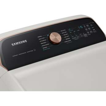 Samsung 7.4 cu. ft. Smart Gas Dryer with Steam Sanitize+ in Ivory — thumbnail 13