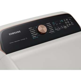 Samsung 7.4 cu. ft. Smart Gas Dryer with Steam Sanitize+ in Ivory — thumbnail 18