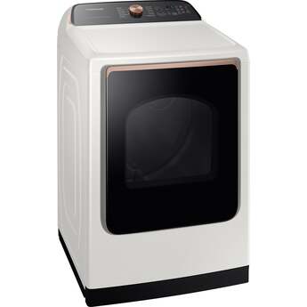 Samsung 7.4 cu. ft. Smart Gas Dryer with Steam Sanitize+ in Ivory — thumbnail 24