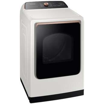 Samsung 7.4 cu. ft. Smart Gas Dryer with Steam Sanitize+ in Ivory — thumbnail 25
