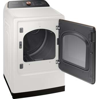 Samsung 7.4 cu. ft. Smart Gas Dryer with Steam Sanitize+ in Ivory — thumbnail 27