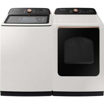 Samsung 7.4 cu. ft. Smart Gas Dryer with Steam Sanitize+ in Ivory — thumbnail 31
