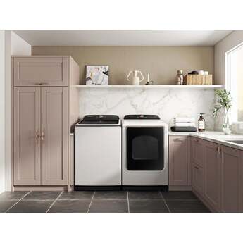 Samsung 7.4 cu. ft. Smart Gas Dryer with Steam Sanitize+ in Ivory — thumbnail 33
