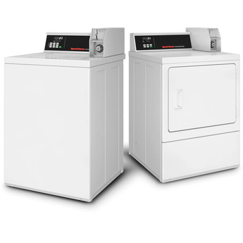 Speed Queen DV6000WE  Commercial Electric Single Pocket Dryer with — thumbnail 6
