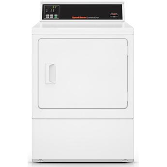 Speed Queen SDGNYRGS113TW01 27 Inch Commercial Gas Single Pocket Dryer with 7 cu. ft. or 18 lbs. Capacity