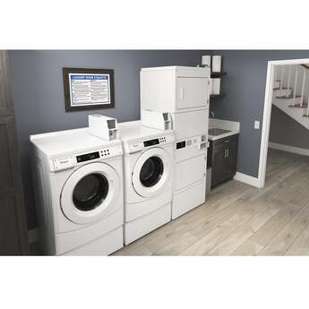 Whirlpool CESP2958JQ 27 Inch Commercial Single-Load Electric Dryer: White — thumbnail 12