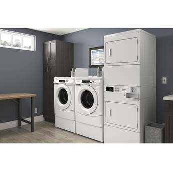 Whirlpool CESP2958JQ 27 Inch Commercial Single-Load Electric Dryer: White — thumbnail 16