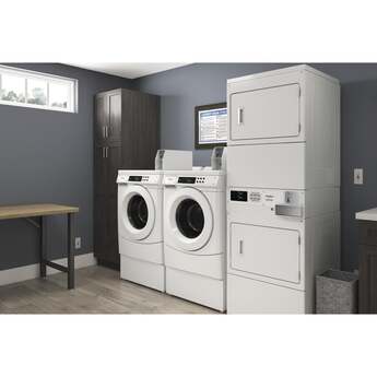 Whirlpool CESP2958JQ 27 Inch Commercial Single-Load Electric Dryer: White — thumbnail 22