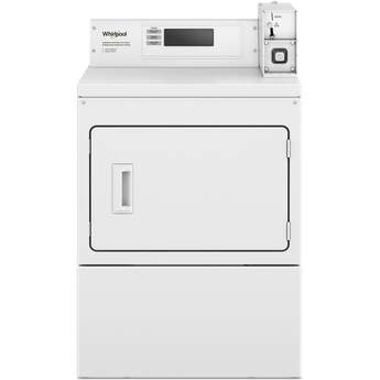 Whirlpool CGM2779JQ 27 Inch Commercial Single-Load Gas Dryer: White — thumbnail 10