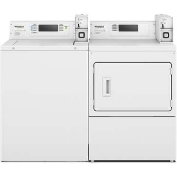 Whirlpool CGM2779JQ 27 Inch Commercial Single-Load Gas Dryer: White — thumbnail 15