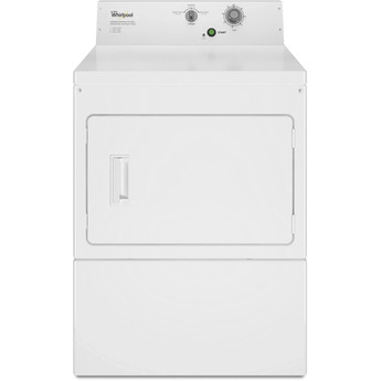 Whirlpool Commercial 7.4 Cu. Ft. White Gas Super Capacity Dryer