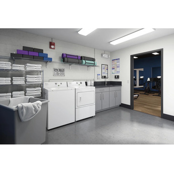 Whirlpool Commercial 7.4 Cu. Ft. White Gas Super Capacity Dryer — thumbnail 6