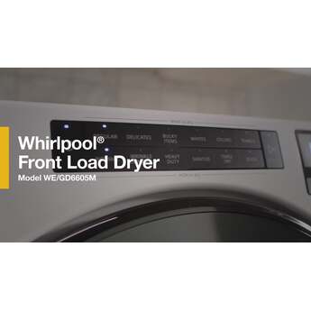 Whirlpool WED6605MC 27 Inch Electric Dryer with 7.4 cu. ft. Capacity — thumbnail 10
