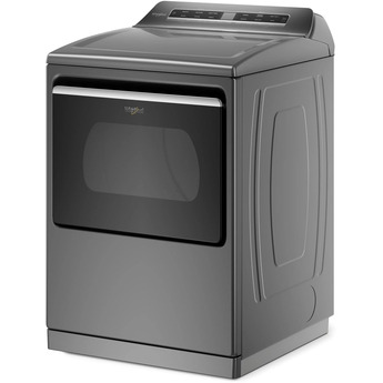 Whirlpool 7.4 cu.ft. Chrome Shadow Electric Front Load Dyer - Energy Star — thumbnail 11