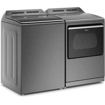 Whirlpool 7.4 cu.ft. Chrome Shadow Electric Front Load Dyer - Energy Star — thumbnail 15