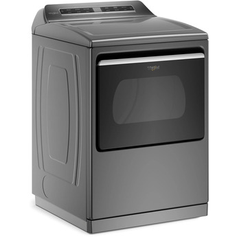 Whirlpool 7.4 cu.ft. Chrome Shadow Electric Front Load Dyer - Energy Star — thumbnail 23