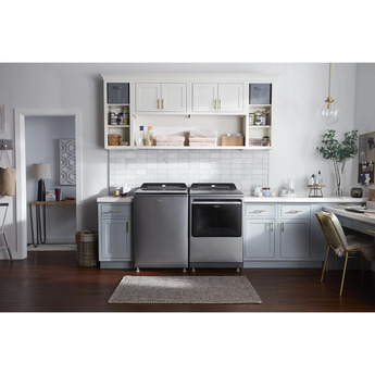 Whirlpool 7.4 cu.ft. Chrome Shadow Electric Front Load Dyer - Energy Star — thumbnail 27