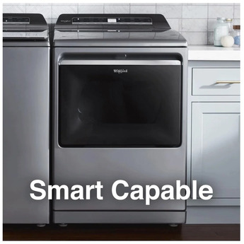 Whirlpool 7.4 cu.ft. Chrome Shadow Electric Front Load Dyer - Energy Star — thumbnail 29