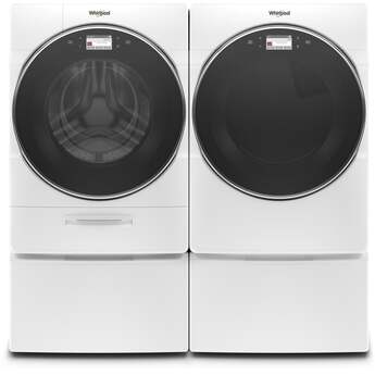 Whirlpool 7.4 cu.ft. White Front Load Electric Dryer with Sanitize - Energy Star — thumbnail 12