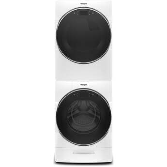 Whirlpool 7.4 cu.ft. White Front Load Electric Dryer with Sanitize - Energy Star — thumbnail 13