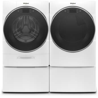 Whirlpool 7.4 cu.ft. White Front Load Electric Dryer with Sanitize - Energy Star — thumbnail 21
