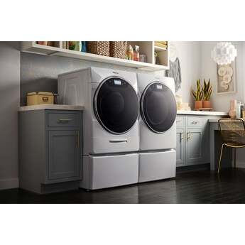 Whirlpool 7.4 cu.ft. White Front Load Electric Dryer with Sanitize - Energy Star — thumbnail 22