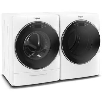 Whirlpool 7.4 cu.ft. White Front Load Electric Dryer with Sanitize - Energy Star — thumbnail 27