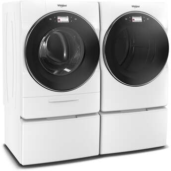 Whirlpool 7.4 cu.ft. White Front Load Electric Dryer with Sanitize - Energy Star — thumbnail 30