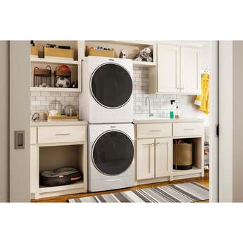 Whirlpool 7.4 cu.ft. White Front Load Electric Dryer with Sanitize - Energy Star — thumbnail 33