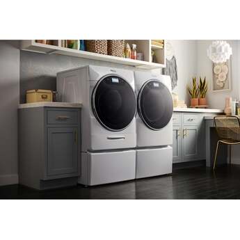 Whirlpool 7.4 cu.ft. White Front Load Electric Dryer with Sanitize - Energy Star — thumbnail 41