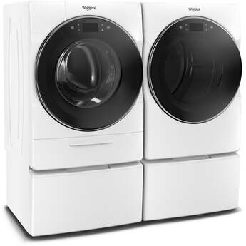 Whirlpool 7.4 cu.ft. White Front Load Electric Dryer with Sanitize - Energy Star — thumbnail 49