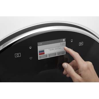 Whirlpool 7.4 cu.ft. White Front Load Electric Dryer with Sanitize - Energy Star — thumbnail 5