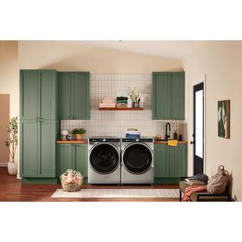 Whirlpool 27 Inch Smart Gas Dryer with 7.4 cu ft Capacity, Wrinkle Shield™, AI Intelligent Dry, Quick Wash & Dry, Sanitize Cycle, Air Dry Cycle, Whirlpool® App, Cycle Notification, Voice Control, Family Share and ENERGY STAR® Certified: Silver — thumbnail 20