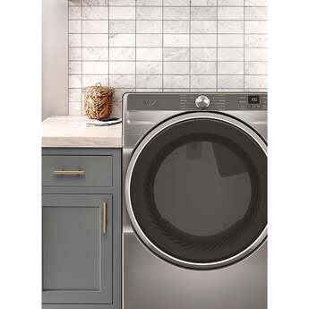 Whirlpool 27 Inch Smart Gas Dryer with 7.4 cu ft Capacity, Wrinkle Shield™, AI Intelligent Dry, Quick Wash & Dry, Sanitize Cycle, Air Dry Cycle, Whirlpool® App, Cycle Notification, Voice Control, Family Share and ENERGY STAR® Certified: Silver — thumbnail 26