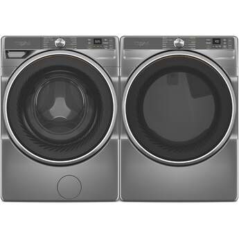 Whirlpool 27 Inch Smart Gas Dryer with 7.4 cu ft Capacity, Wrinkle Shield™, AI Intelligent Dry, Quick Wash & Dry, Sanitize Cycle, Air Dry Cycle, Whirlpool® App, Cycle Notification, Voice Control, Family Share and ENERGY STAR® Certified: Silver — thumbnail 29