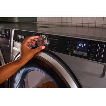 Whirlpool 27 Inch Smart Gas Dryer with 7.4 cu ft Capacity, Wrinkle Shield™, AI Intelligent Dry, Quick Wash & Dry, Sanitize Cycle, Air Dry Cycle, Whirlpool® App, Cycle Notification, Voice Control, Family Share and ENERGY STAR® Certified: Silver — thumbnail 40