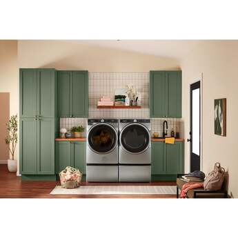 Whirlpool 27 Inch Smart Gas Dryer with 7.4 cu ft Capacity, Wrinkle Shield™, AI Intelligent Dry, Quick Wash & Dry, Sanitize Cycle, Air Dry Cycle, Whirlpool® App, Cycle Notification, Voice Control, Family Share and ENERGY STAR® Certified: Silver — thumbnail 50