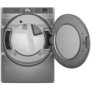 Whirlpool 27 Inch Smart Gas Dryer with 7.4 cu ft Capacity, Wrinkle Shield™, AI Intelligent Dry, Quick Wash & Dry, Sanitize Cycle, Air Dry Cycle, Whirlpool® App, Cycle Notification, Voice Control, Family Share and ENERGY STAR® Certified: Silver — thumbnail 7