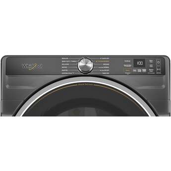 Whirlpool 27 Inch Smart Gas Dryer with 7.4 cu ft Capacity, Wrinkle Shield™, AI Intelligent Dry, Quick Wash & Dry, Sanitize Cycle, Air Dry Cycle, Whirlpool® App, Cycle Notification, Voice Control, Family Share and ENERGY STAR® Certified: Black — thumbnail 10