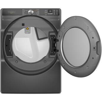Whirlpool 27 Inch Smart Gas Dryer with 7.4 cu ft Capacity, Wrinkle Shield™, AI Intelligent Dry, Quick Wash & Dry, Sanitize Cycle, Air Dry Cycle, Whirlpool® App, Cycle Notification, Voice Control, Family Share and ENERGY STAR® Certified: Black — thumbnail 18