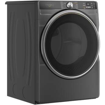 Whirlpool 27 Inch Smart Gas Dryer with 7.4 cu ft Capacity, Wrinkle Shield™, AI Intelligent Dry, Quick Wash & Dry, Sanitize Cycle, Air Dry Cycle, Whirlpool® App, Cycle Notification, Voice Control, Family Share and ENERGY STAR® Certified: Black — thumbnail 24